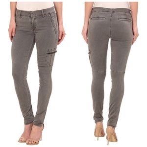 Level 99 Liza Midrise Skinny Moto Trouser 25